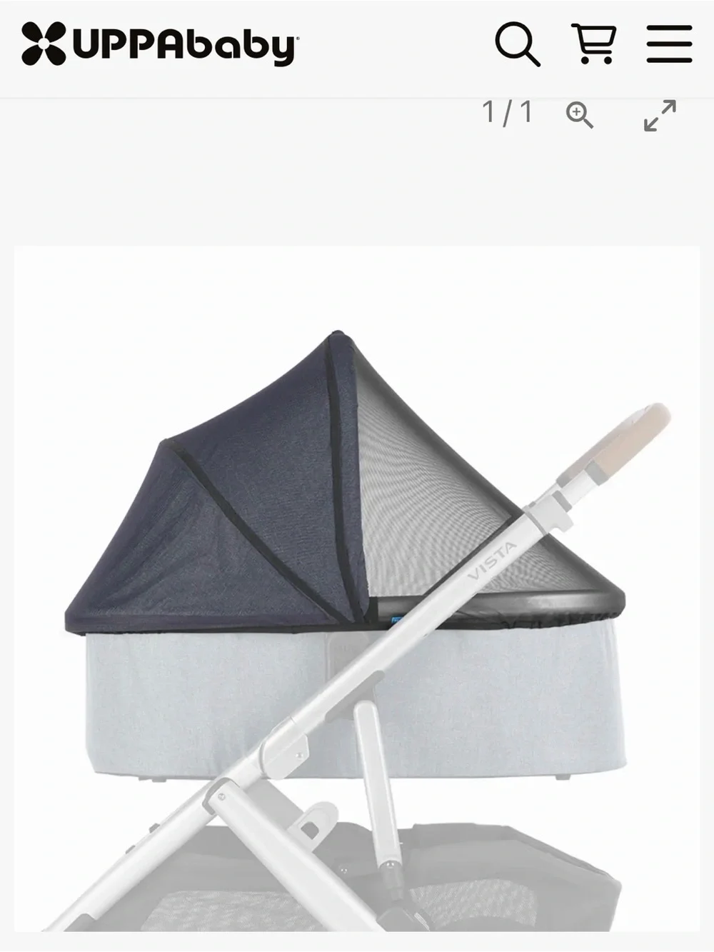 Uppababy Bug shield for bassinet (Fits all models)